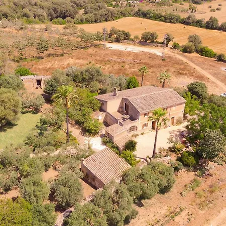 Murtera- Traditional Country Manor House For 9 People 5 Bedrooms And 4 Bathrooms Near Sant Llorenc Manacor (Mallorca)